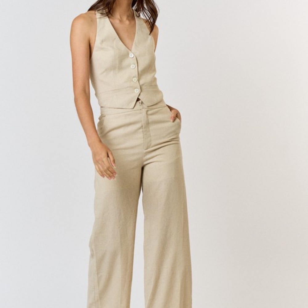 HALTER JUMPSUIT